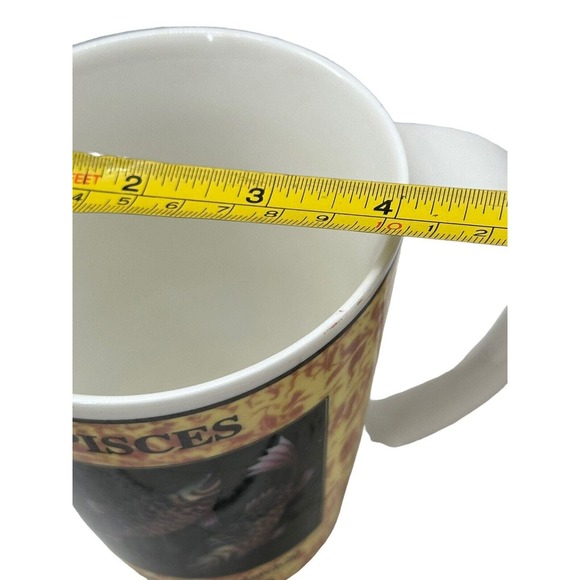 PISCES Tall Zodiac What's Your Sign Mug Large Coffee Cup Astrology Birthday Gift - Picture 9 of 10
